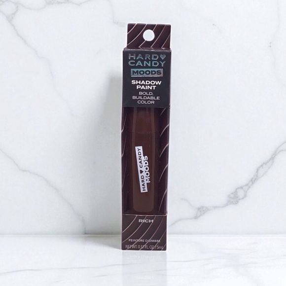 Hard Candy Moods Shadow Paint, Cream Eye Shadow & Primer- Rich Brown - Picture 1 of 13